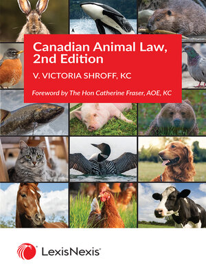 cover image of Animal Law in Canada